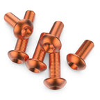 Red Copper Hex Socket Machine Screws M2–M8 | T2 Round Head Copper Machine Screws Richie's