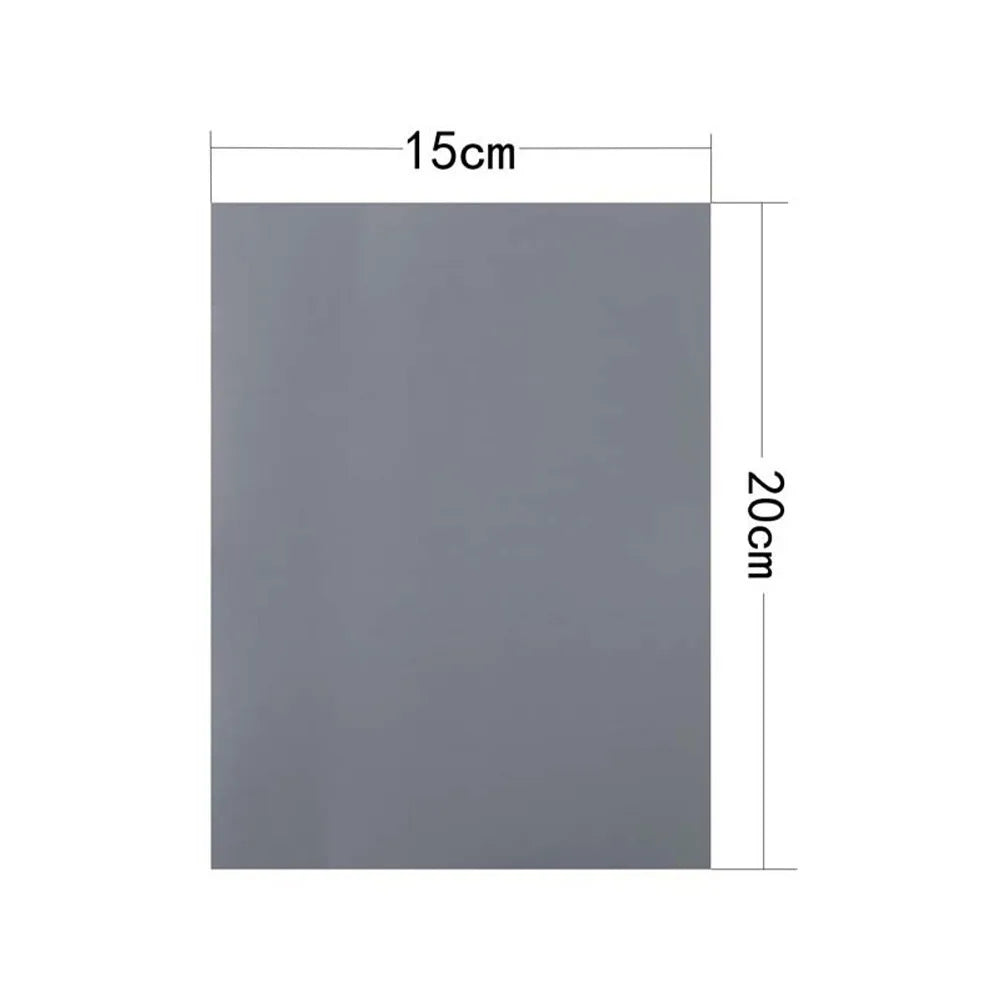 15x20cm Self-Adhesive Waterproof Down Jacket Repair Patch Fabric Repair Patch Richie's Grey