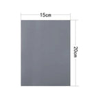 15x20cm Self-Adhesive Waterproof Down Jacket Repair Patch Fabric Repair Patch Richie's Grey