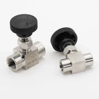 SS 304 Stainless Steel BSP Needle Valve 1/8" to 1/2" Needle Valve Richie's