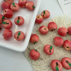 3D Resin Fruit Charms 5-Piece DIY Jewelry Making Set Jewelry Charms Richie's A7