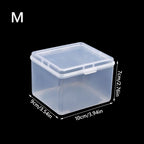 Clear Plastic Storage Box with Lid – Stackable Organizer Plastic Storage Box Richie's M
