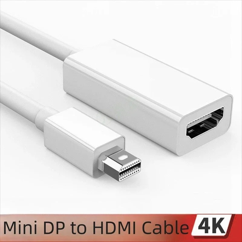 4K Mini DisplayPort to HDMI Adapter Cable – Metal Housing Display Adapter Cable Richie's