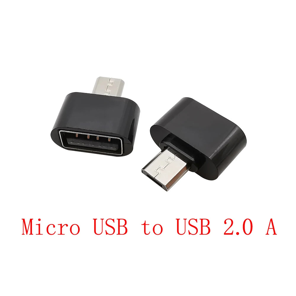 5-Pack USB Type-C & Micro USB OTG Adapter – USB 2.0 USB OTG Adapter Richie's