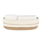 Cotton Rope Woven Storage Basket – Bohemian Tassel Organizer Woven Storage Basket Richie's