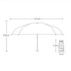 Portable UV Pocket Umbrella – Mini Folding Sun & Rain Parasol Folding Pocket Umbrella Richie's