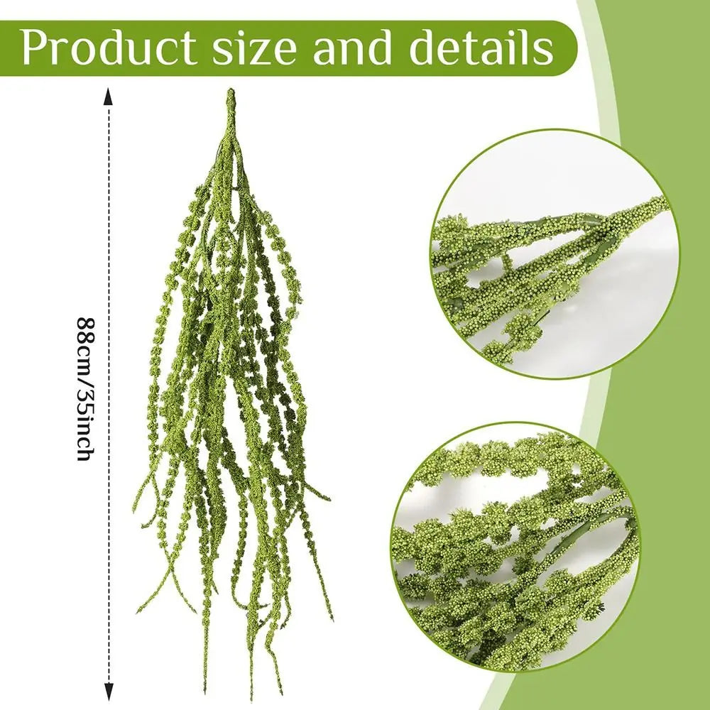 Artificial Amaranthus Caudatus Flower – 11 Spikes, 88cm Artificial Flower Richie's