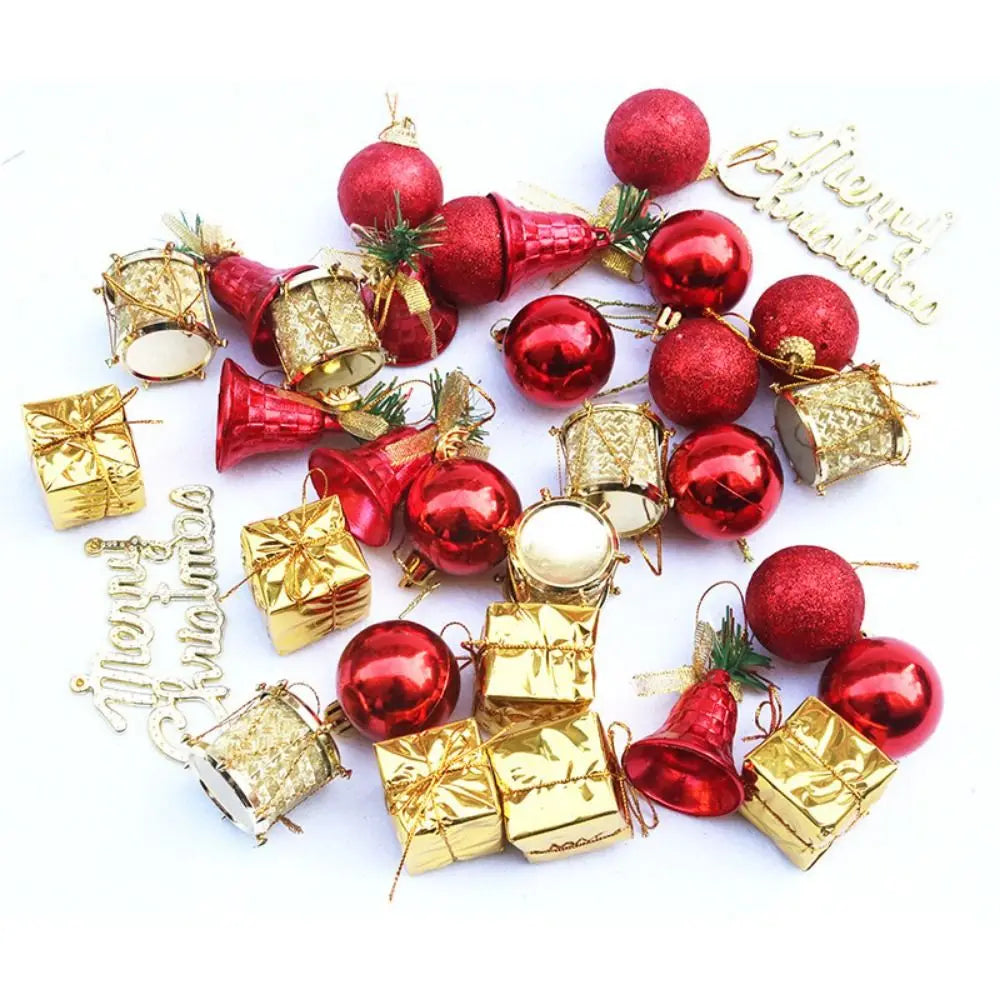 26/32 Pcs Multicolor Christmas Ornaments – Balls, Bells & Gift Boxes Christmas Ornament Set Richie's