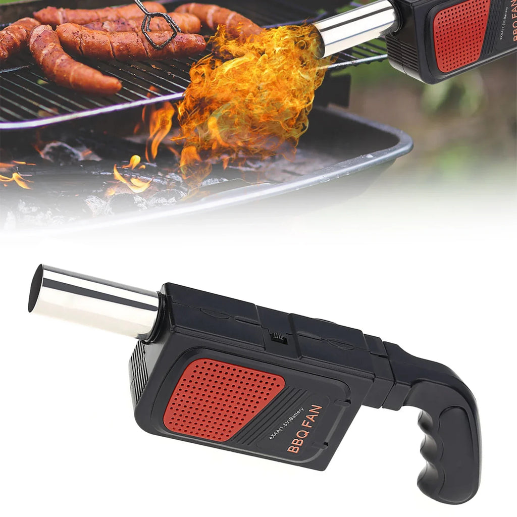 Portable Handheld Electric BBQ Fan Air Blower | Grill Tool BBQ Air Blower Richie's