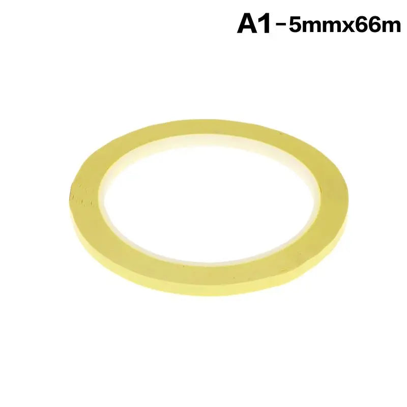 Self-Adhesive Grid Marking Tape 5/8mm 66M – PET Positioning Tape Marking Tape Richie's 5mm Light yellow