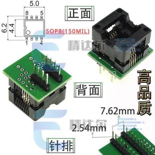 SOP/TSSOP to DIP Programmer Adapter Socket Set 8–28 Pin