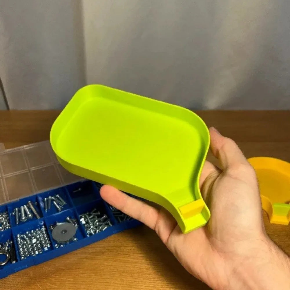 Plastic Funnel Tray with Plug – Small Parts Bead Organizer Parts Organizer Tray Richie's