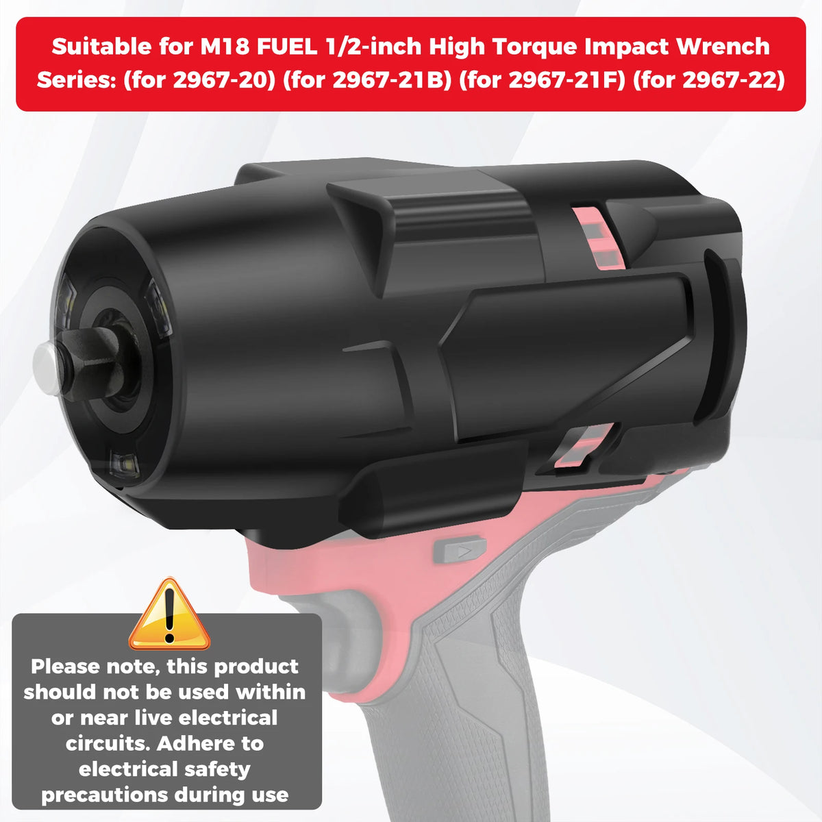 M18 1/2" Impact Wrench Silicone Protective Boot – Fits 2967-20 Tool Protective Boot Richie's