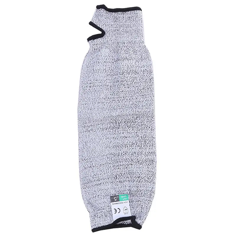 Level 5 HPPE Cut Resistant Fingerless Arm Sleeve | Work Protection Cut Resistant Arm Sleeve Richie's Thumb opening 40cm