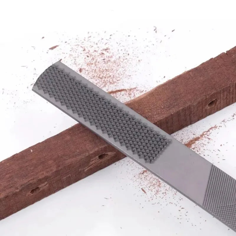4-in-1 Double-Sided Wood Carving Rasp File 8" HRC60 Steel Wood Carving Rasp Richie's