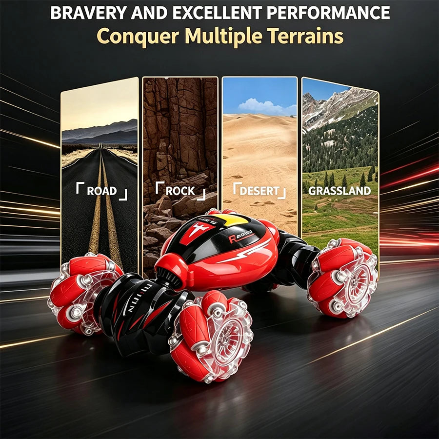 4WD Gesture Sensor RC Stunt Car – All-Terrain Off-Road Toy RC Stunt Car Richie's