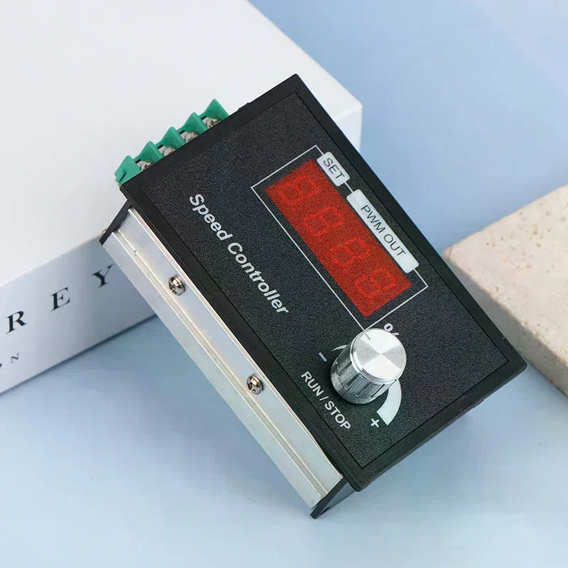 DC 6-60V PWM Motor Speed Controller – Encoder Knob Control Motor Speed Controller Richie's