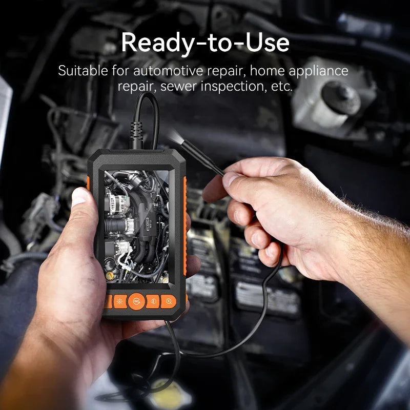 HD 1080P Borescope Inspection Camera 4.3" LCD IP67 Waterproof Borescope Inspection Camera Richie's