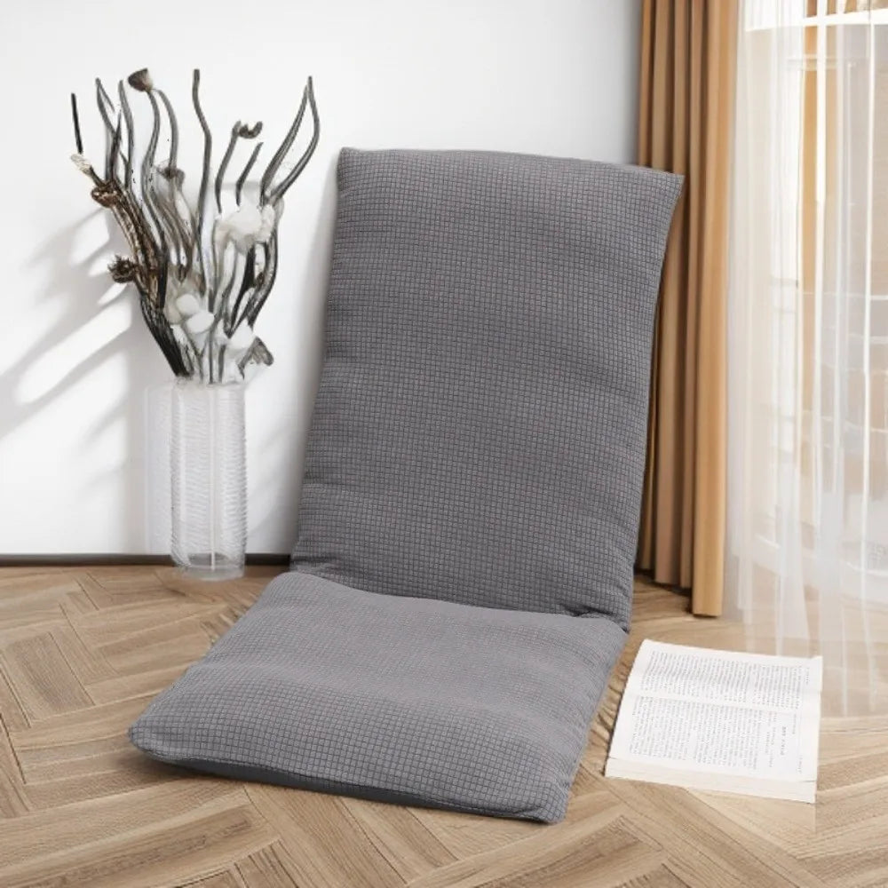 Stretch Tatami Chair Cover – Elastic Breathable Floor Seat Protector Chair Slipcover Richie's Grey
