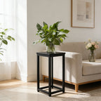 Metal Plant Stand 40cm Square Pedestal – Heavy Duty Indoor Plant Stand Richie's