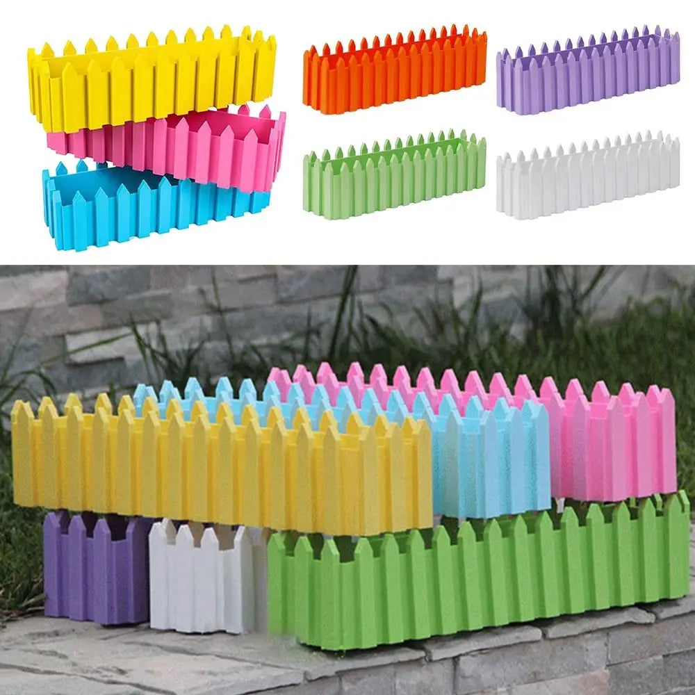 Rectangular Fence Flower Pots – Reusable Seedling Starter Trays Fence Planter Pot Richie's