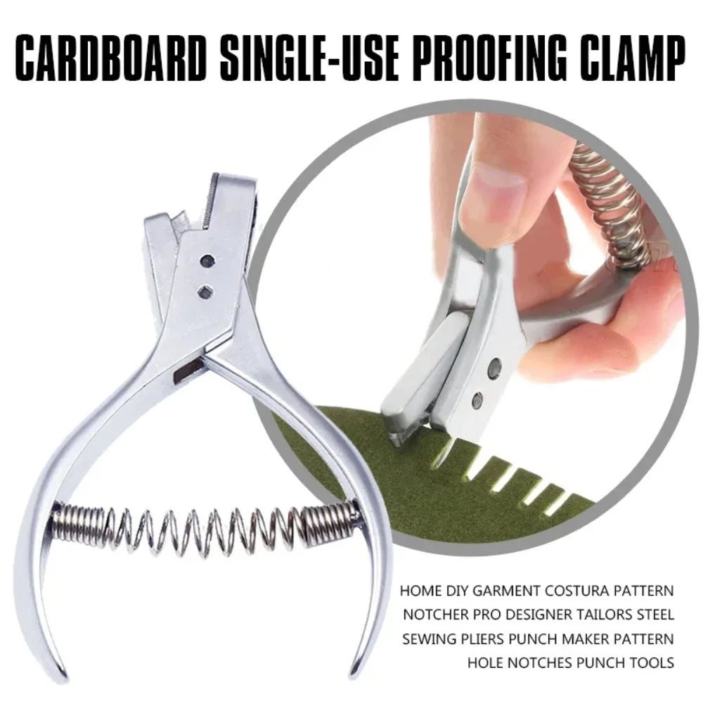 U-Shaped Pattern Notcher Pliers – Fabric Punch Marker Tool Pattern Notcher Tool Richie's