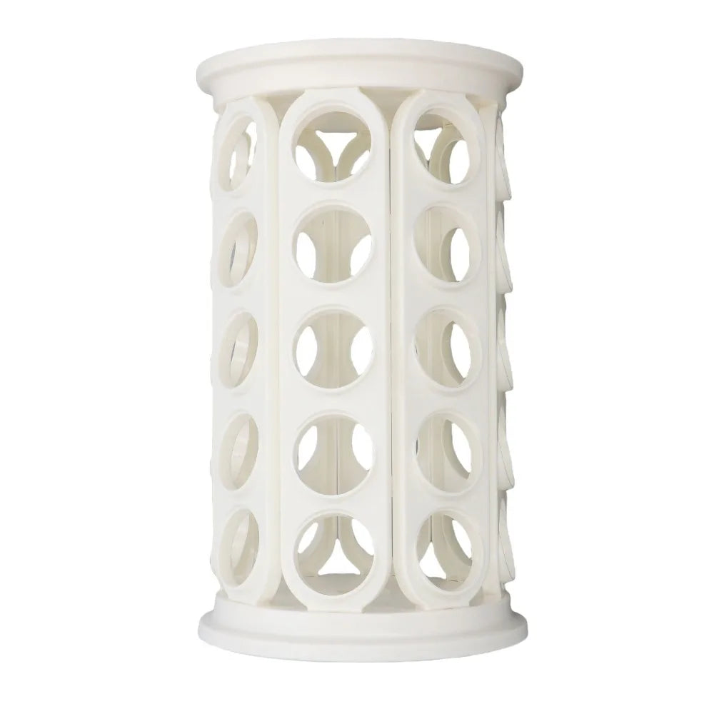 360° Rotating Coffee Pod Holder – 40-Pod Organizer Stand Coffee Pod Organizer Richie's White