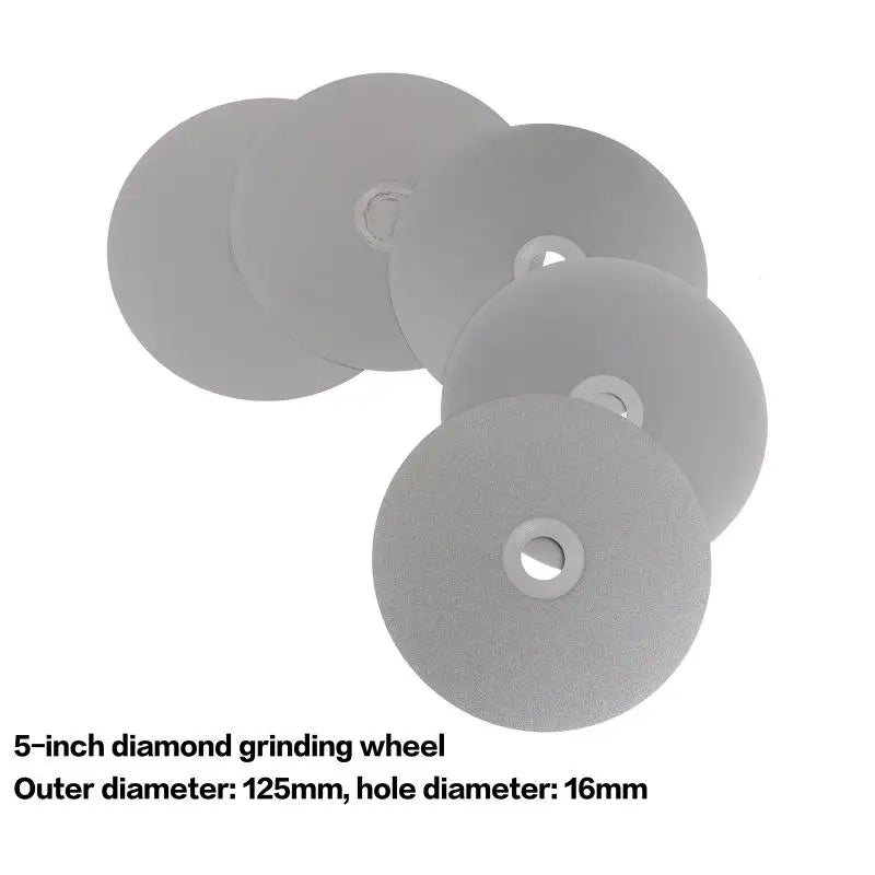 5" Diamond Grinding Wheel Polishing Disc for Jade & Gemstone Diamond Polishing Disc Richie's