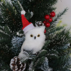 Faux Fur Animal Christmas Ornaments – Owl Bunny Squirrel Christmas Ornament Richie's Christmas Owls