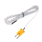 5M K-Type Thermocouple Probe Temperature Sensor Cable Wire Thermocouple Sensor Probe Richie's