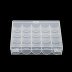 25-Spool Bobbin Storage Box | Sewing Organizer Case Bobbin Storage Organizer Richie's