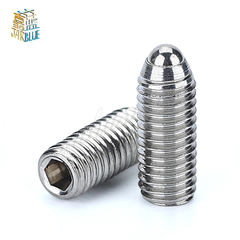 M3–M12 Hex Socket Spring Ball Plunger Grub Set Screws Grade 12.9 Grub Set Screws Richie's