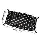 Polka Dot Storage Tray Desk Organizer Stationery Holder Desk Storage Tray Richie's