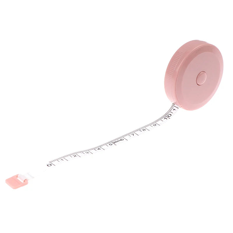 2M Retractable Tape Measure – Portable Body & Height Ruler Retractable Tape Measure Richie's Pink