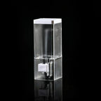 No-Drill Wall Mount Manual Soap Dispenser – Transparent ABS Soap Dispenser Richie's