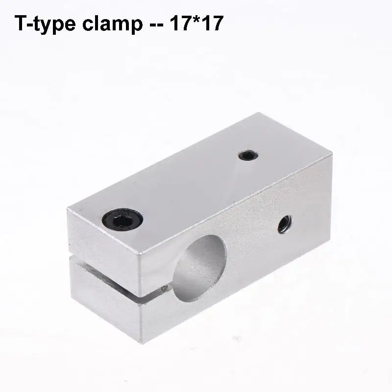 T-Type Optical Axis Cross Connector Block for 3D Printer Linear Guide Linear Guide Connector Richie's A9