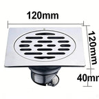 HOBHE 12cm SUS 304 Stainless Steel Floor Drain | Odor Guard Floor Drain Richie's
