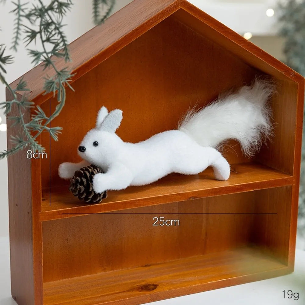 Foam Christmas Squirrel Ornament – Holiday Tree Pendant Decor Christmas Ornament Richie's 17