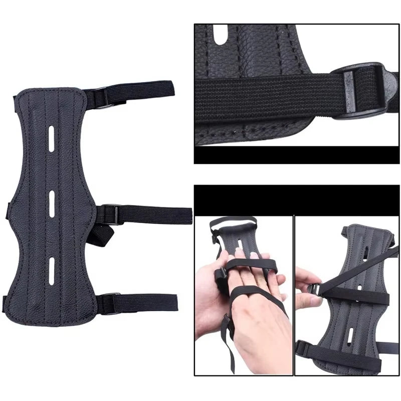 Archery Arm Guard Adjustable Forearm Protector | Bow Shooting Archery Arm Guard Richie's