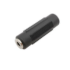 3.5mm Female to Female Stereo Audio Coupler Adapter – Black Audio Cable Adapter Richie's