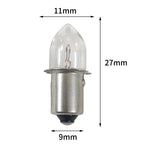 P13.5S Flashlight Replacement Bulbs 2.4V–7.2V Torch Lamp Replacement Light Bulb Richie's