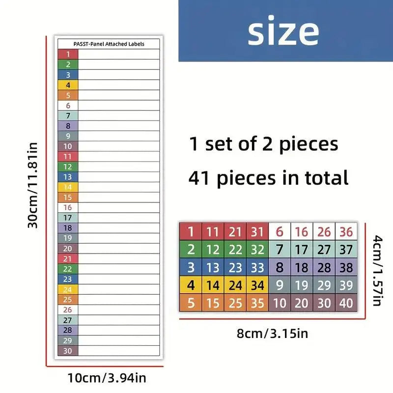 Weatherproof Circuit Breaker Label Stickers 5/15 Pack – PVC Circuit Breaker Labels Richie's 5Pcs None