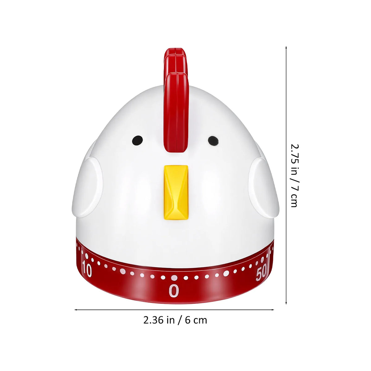 Cartoon Rooster Mechanical Kitchen Timer – Cute Cooking Countdown Mechanical Kitchen Timer Richie's