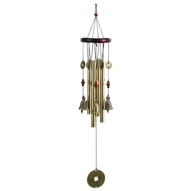 Large Metal Hanging Wind Chimes – Outdoor Garden Home Decor Hanging Wind Chimes Richie's A2