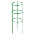 Plant Support Stakes Round Ring Trellis Cage – Green Plastic Plant Support Cage Richie's A