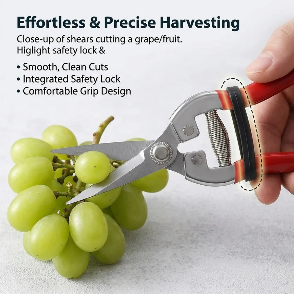 TOTNEND Stainless Steel Pruning Shears | Garden Scissors Pruning Shears Richie's