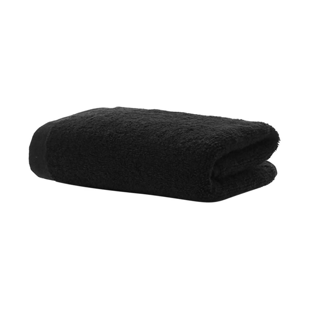 Pure Cotton Black Hand Towel 35x75cm – Bath, Gym & Spa Cotton Hand Towel Richie's Default Title