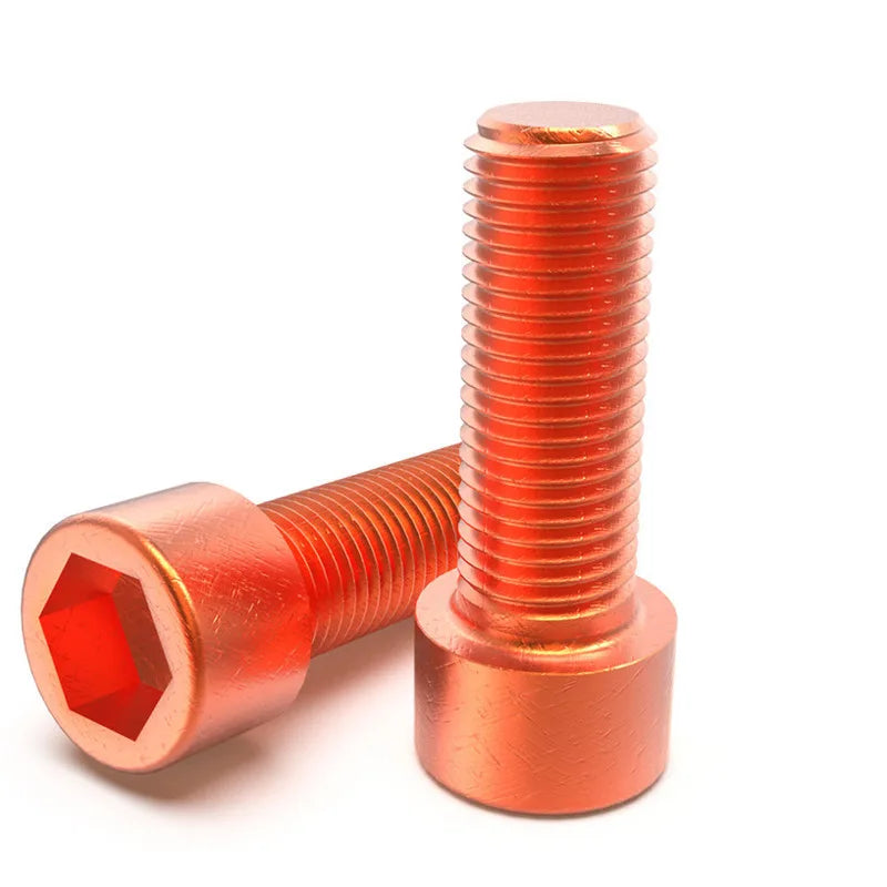 Red Copper Hex Socket Machine Screws M2–M12 | JARBLUE T2 Copper Machine Screws Richie's