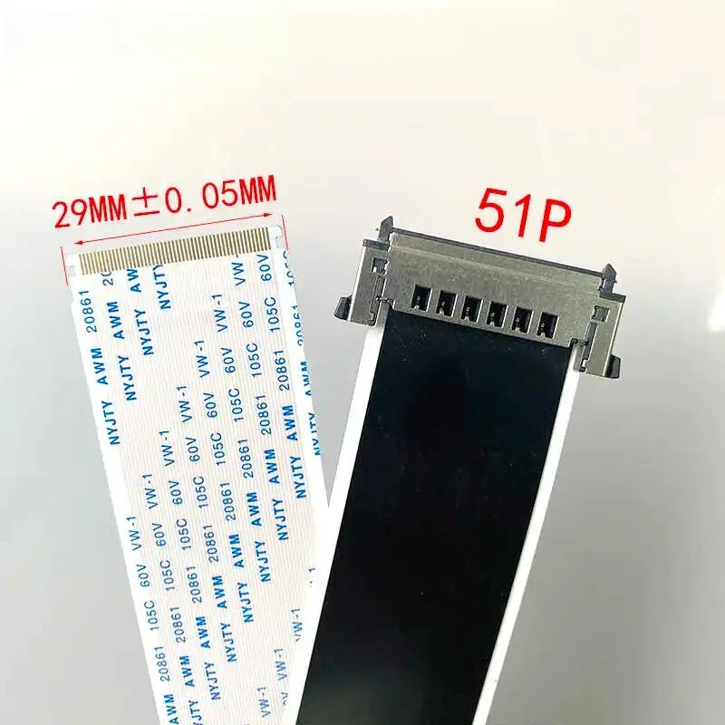 4K LVDS TV Ribbon Cable 51-Pin 41-Pin AWM 20861 – TCL Hisense LVDS Ribbon Cable Richie's