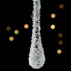 Acrylic Ice Drop Christmas Hanging Ornaments – Clear Pendants Christmas Ornaments Richie's